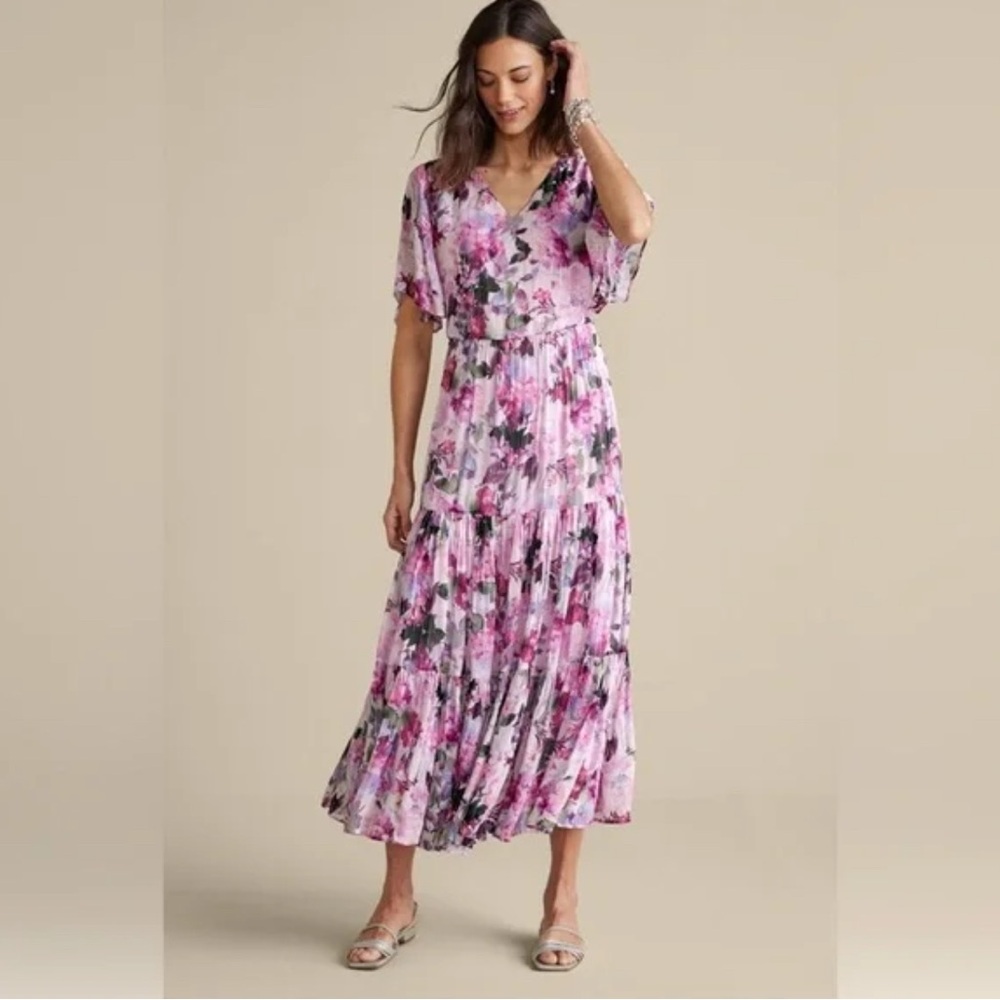 Soft Surroundings Santhia Maxi Dress NWT